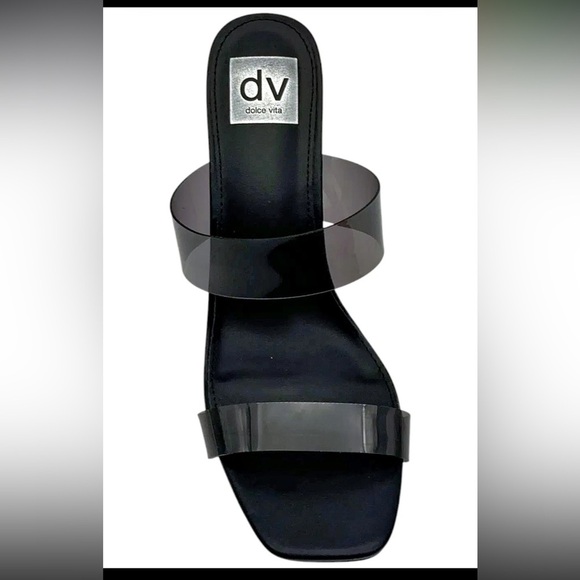 Dolce Vita Women's Selsta Heeled Sandal Black Smooth size 9 - Picture 3 of 8